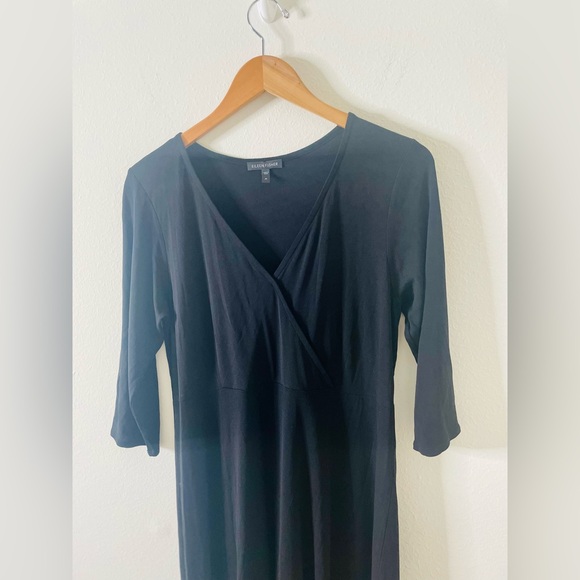 Eileen Fisher Silk Wrap Dress - Picture 4 of 6